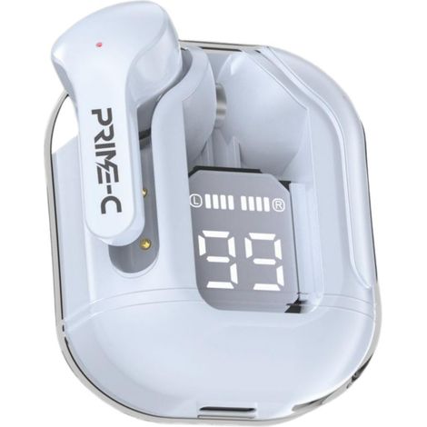 Fones de ouvido Bluetooth - Indicador LED de bateria / 4 horas de duração da bateria - Azul.