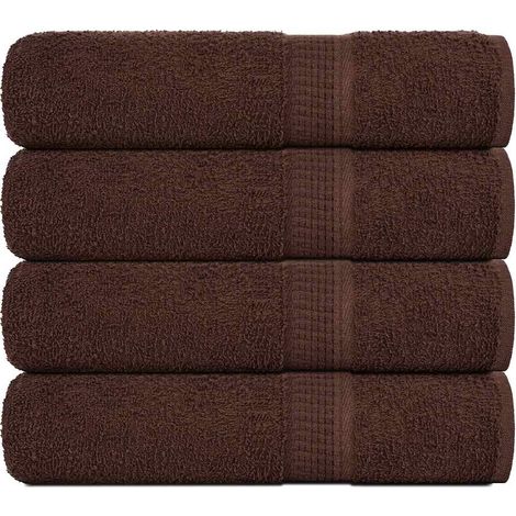 Handtücher FROGN 4 Stk. Braun 50x100 cm 360 g/m² (1/5)
