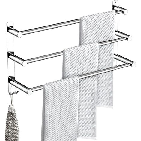 Étagère de salon-3 couches sans perçage rétractable-50-90cm, 1pc (1/4)