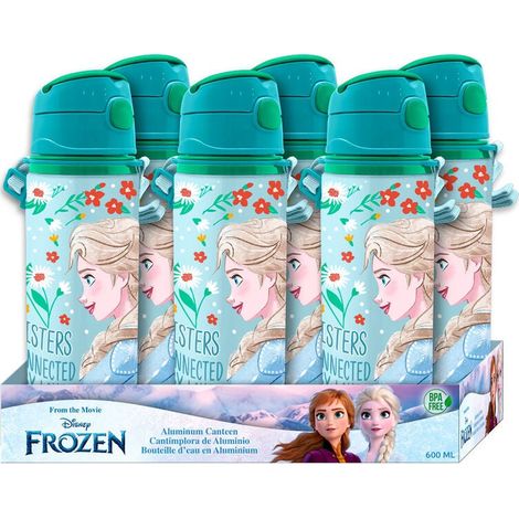 Frozen Aluminium Wasserflasche 600 Ml Bpa Frei Leicht