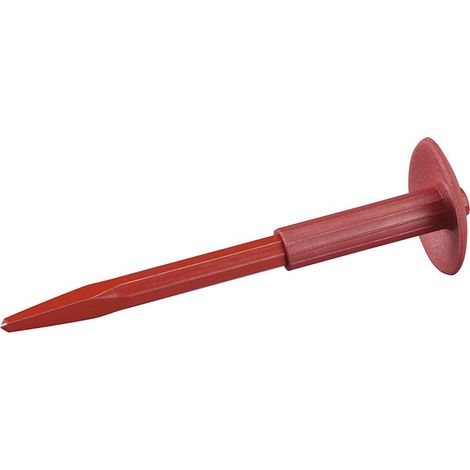 Burin pointu avec protege-main 16x300 mm 0259