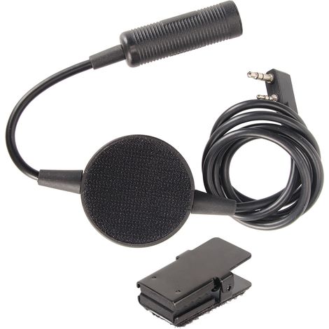 Adaptateur PTT étanche Plug and Play pour talkie-walkie Baofeng UV-5R, Kenwood TH/TK, HYT, Wouxun (1/5)