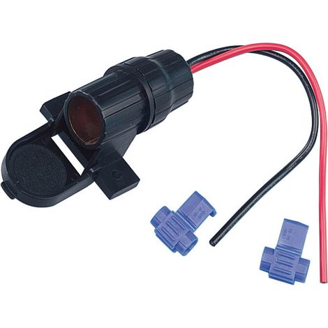 Presa corrente montaggio superficie 12/24V - 15A (1/4)