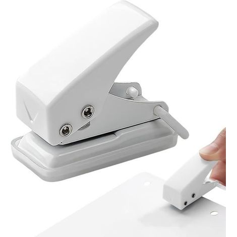 Perforateur Monotrou - Noname - Mini Perforateur - Ergonomique - Compact - 8 Feuilles Max (1/4)