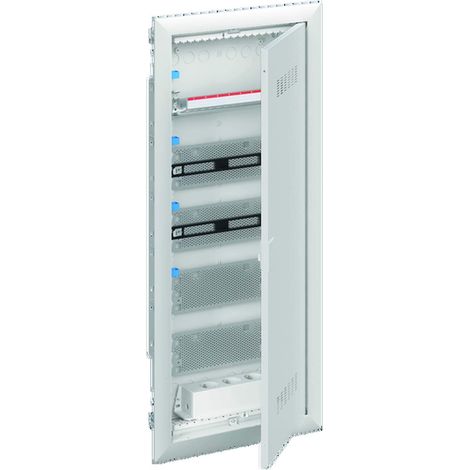 Striebel&John Mediaverteiler 5-reihig m.PatchPanel+Tür UK660MV