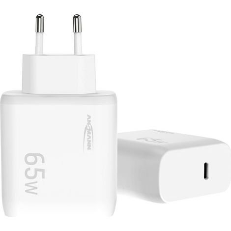 ANSMANN 65W USB C Chargeur Rapide PD QC Universal iPhone Samsung (1/3)