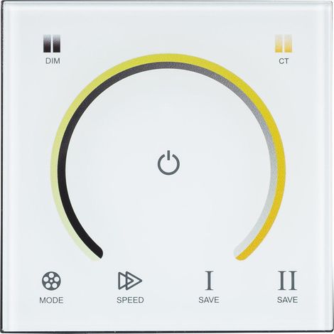 Controlador Regulador Pared Táctil para Tira LED 12/24V DC CCT CCT (1/5)