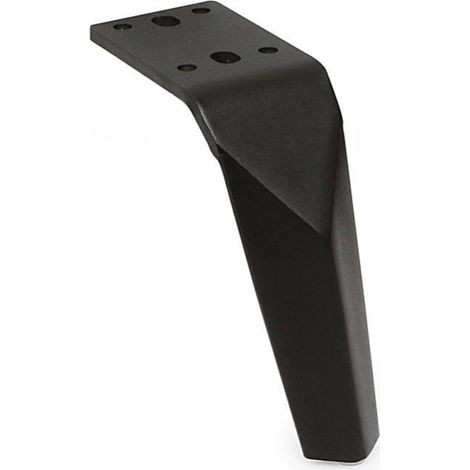 Q&ampQ pata metal river h100 negro mate , La pata metálica River es ideal para sofás y muebles, fabricada en metal duradero con un acabado en negro mate y una a