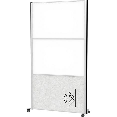 MAUL, Système de cloison modulaire MAULconnecto, 2x tableau