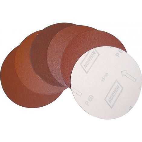 Disques abrasifs Grain 180 Ø 150 mm - lot de 3 -pour G55135 - G40026