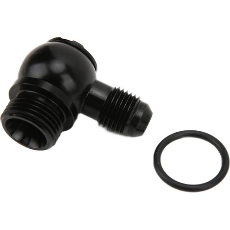 Raccord Banjo AN-6 vers ORB-8 3/4in UNF, ensemble boulon banjo en aluminium pour automobile, fixation haute performance (1/5)