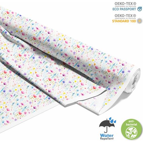 Outdoor dekostoffe oxford - Blumen- DX2103 (1/5)