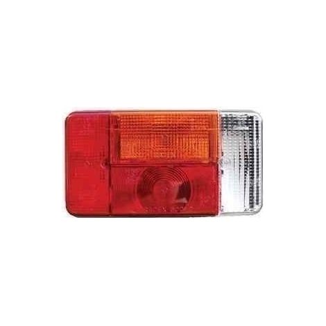 Cabochon droit de feu RADEX 5001 pour remorque ou caravane