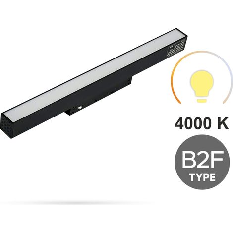 Faro 10W 4000K Neutro Tipo B2F per binari magnetici SMART TRACK 48VDC (1/5)