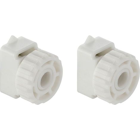 Geberit Set Kunststoffmuttern für Gewindestange M8 (2 St.), 242.046.00.1 (1/3)