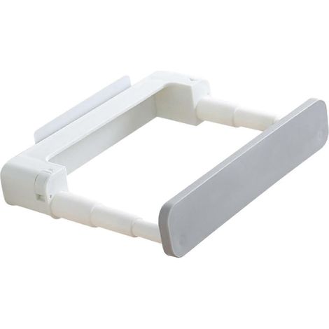 Support de lavabo rétractable auto-adhésif à fixer au mur pour cuisine et toilettes.-Gray (1/5)