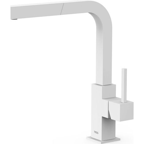 GRIFO MONOMANDO CON CAÑO EXTRAÍBLE PARA COCINA CON