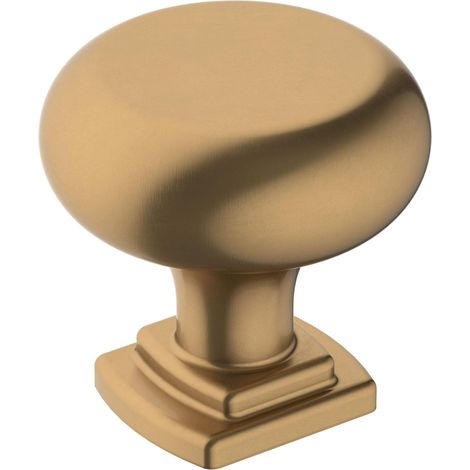 Bouton de placard Bronze champagne 32 mm de diamètre 1 lot Bouton de tiroir Quincaillerie d'armoire (1/5)