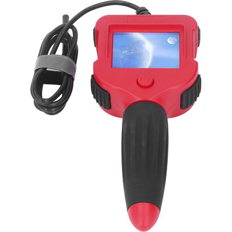 Caméra endoscopique portable avec écran 2,4 pouces, sonde flexible de 5,5 mm pour inspection de tuyaux industriels et réparation automobile (sans batterie). (1/5)
