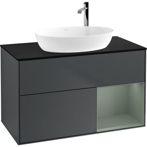Villeroy & Boch G902GMHG Meuble sous-lavabo Finion G90 (1/2)