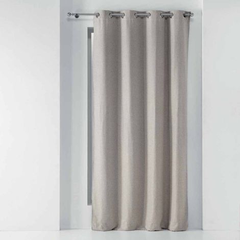 Rideau Occultant "Chinea" 135x240cm Lin (1/3)