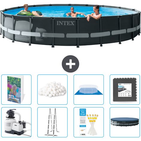 Ultra XTR Pool Rund - 610x122 cm - 9-teilig S553