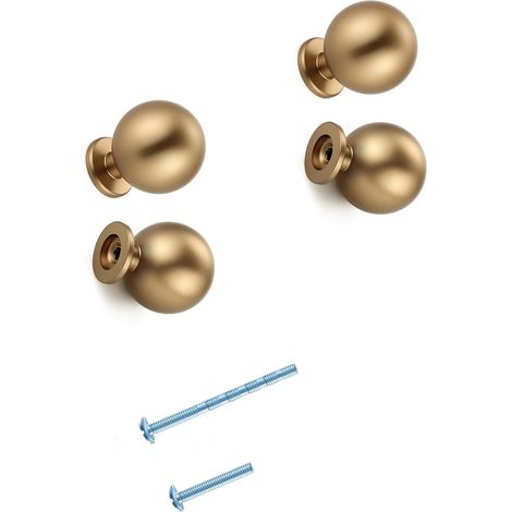 Lot de 4 poignées de placard en alliage de zinc pour commode, cuisine, placard, porte de placard de cuisine, quincaillerie (1/5)