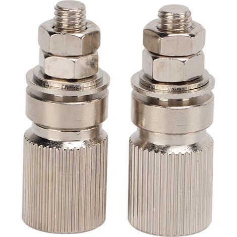 2-teiliger M5-Gewindeanschlussstecker, langlebig und stabil, optimale Leitfähigkeit, einfacher und bequemer Austausch (1/5)