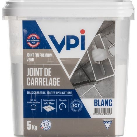 Joint fin premium V650 5Kg VPI Blanc (1/5)