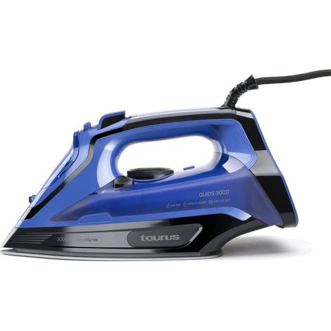 Fer à vapeur Quios 3000 (Déstockage - Débit vapeur : 200 g/min - Semelle en céramique) (1/3)