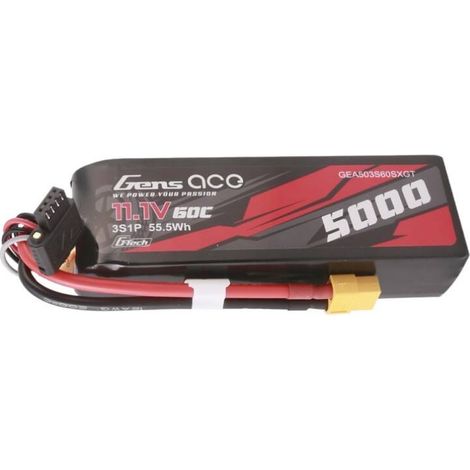 Gens ace G-Tech 5000mAh 11,1V 60C 3S1P LiPo-Akku mit XT60-Stecker