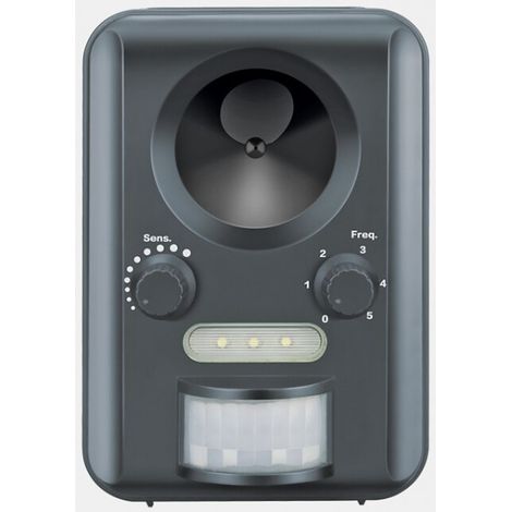 Anti-Héron pour Bassin  Ultrasons, Alarme et Flash Lumineux (1/3)
