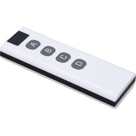 Télécommande de Garage 4 Boutons Silicone, Portée Étendue Haute Sensibilité 433MHz (1/5)