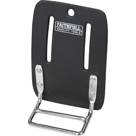 Porte-pince en cuir noir pour ceinture à outils (1/4)