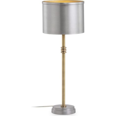 Tischlampe 20X12X55 Metall Gold/Silber (1/2)