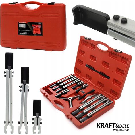 Kit d'extracteurs de roulements Kraft&Dele, 13 pièces (1/5)