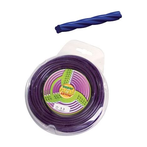 FILO X DECESPUGLIATORE PLATINO ECOSILENT ACTIVE - MM 3,0 MT 15- 2 pezzi