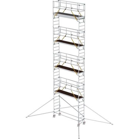 MUNK Rollgerüst SG mit Ausleger 0,75x3,00m Plattform 11,51m AH