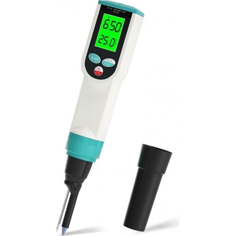 pH-mètre avec testeur de pH alimentaire ATC, pH-mètre numérique étanche pour aliments (1/5)