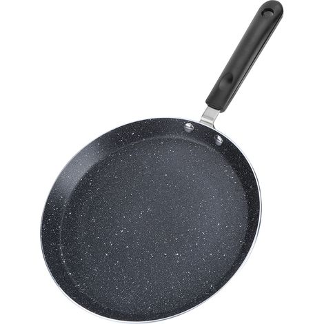 Poêle à Frire Antiadhésive Compatible Induction - Idéale pour Crêpes, Omelettes et Pizzas (20 cm, Taille Moyenne) (1/5)