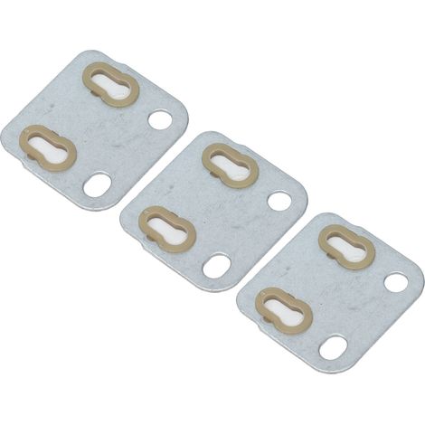 10Pcs Tiges de Poussoir Plaque Guide en Fer Plastique pour Moteur Diesel 154F, Pièces de Rechange de Soupape, Kit de 10 Guides (1/5)