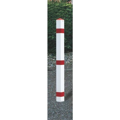 Urbanus paletto acciaio rosso-bianco - AS 124 RW (1/2)