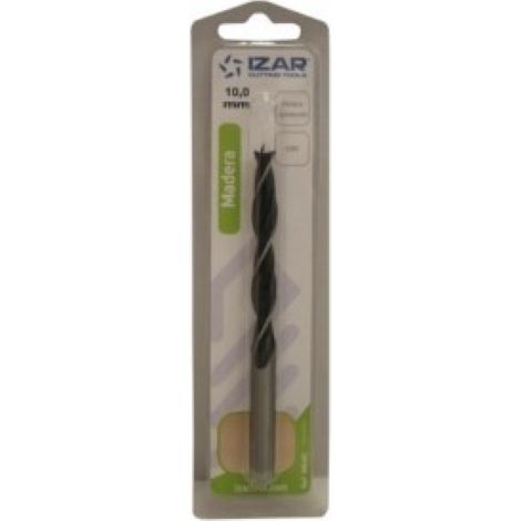 Broca Madera Espiral 3 Puntas 10 Mm M640 Izar
