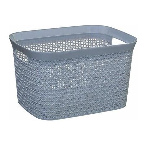 Cestino in plastica 25l scandinavo grigio - 5five (1/3)