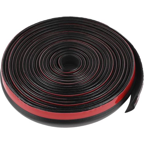 Joint D'Étanchéité Universel Noir 1pc Pour Porte Voiture Fenêtre  Universel Pour Fenêtre, Capot, Coffre, Hayon, Bateau, Camping-Car, Protection, Forme En Z, 13 Pieds (400cm) (1/5)