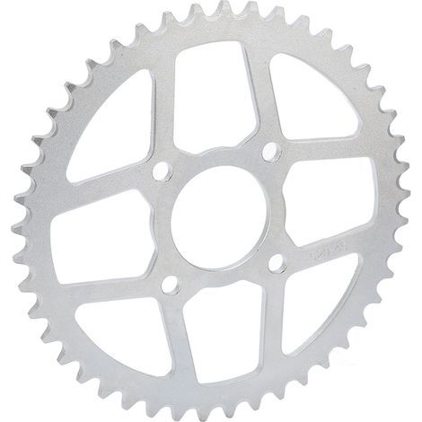 Pignon de transmission 45 dents en acier pour chaîne 520, compatible moto, quad et karting, pièce détachée de rechange. (1/5)