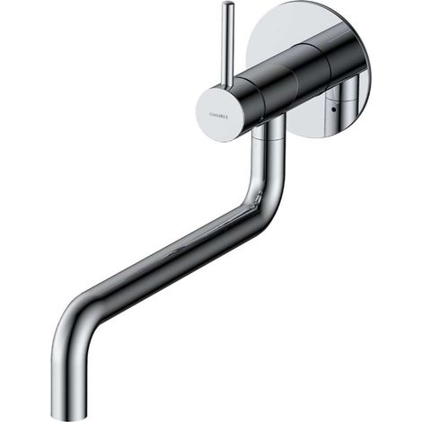 OMNIRES Y - Grifo para fregadero empotrado, con cuerpo, cromado Y1256CR (1/4)