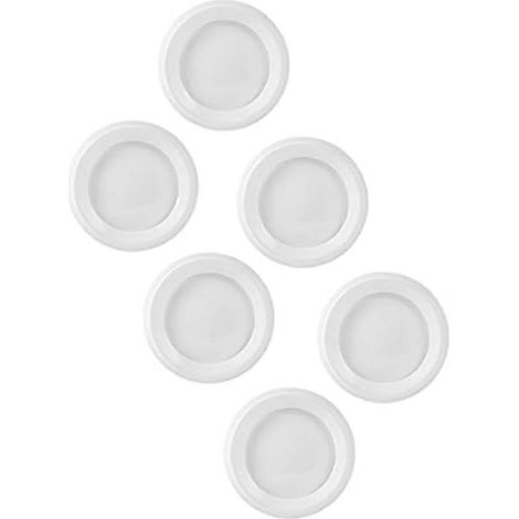Lot de 6 boutons rotatifs pour variateur et commande de ventilateur, compatibles avec un axe en forme de D de 0,25 pouce, pour variateur Leviton Trimatron (type 26115). (1/5)