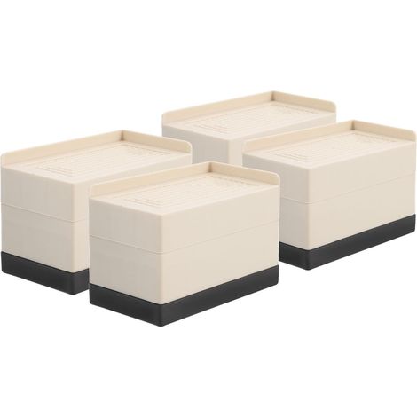 de 4 rehausseurs de meubles antid rapants pour lit table (1/5)
