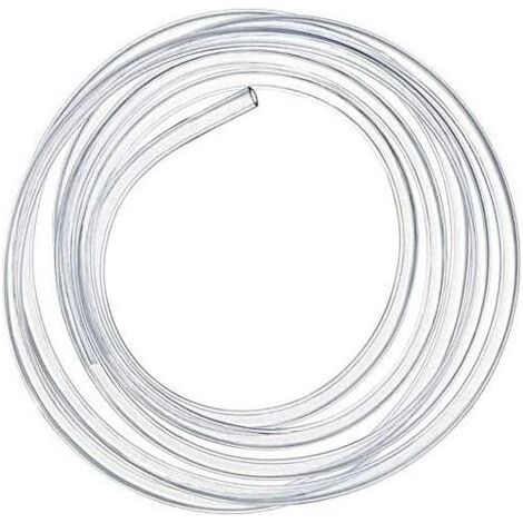 Tuyau en PVC haute pression – 10 m, très flexible, diamètre intérieur 4 mm / extérieur 6 mm, tuyau pneumatique universel pour air comprimé, outils pneumatiques, gonflage et applications industrielles (1/5)